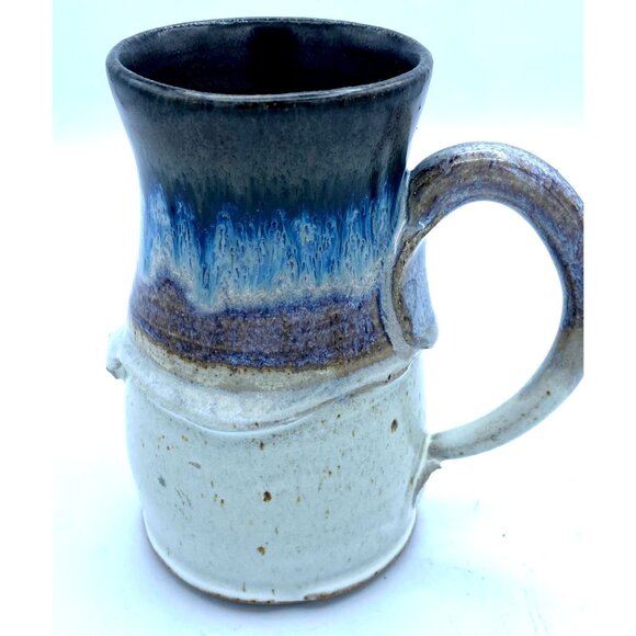 Hand Made Pottery Coffee Mug Designer Signed by Artist - Picture 1 of 6